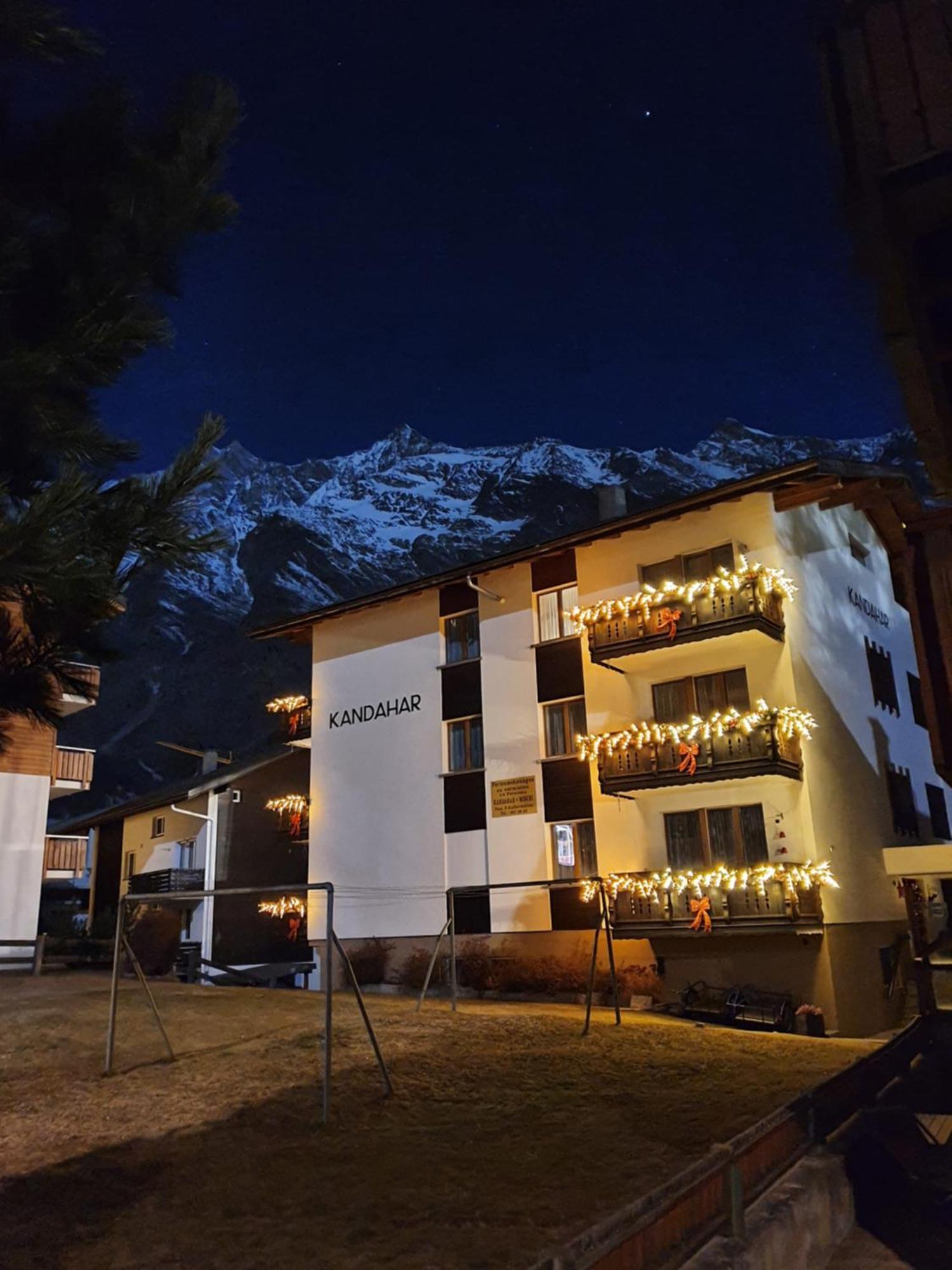 Haus Kandahar Saas-Fee Exterior foto