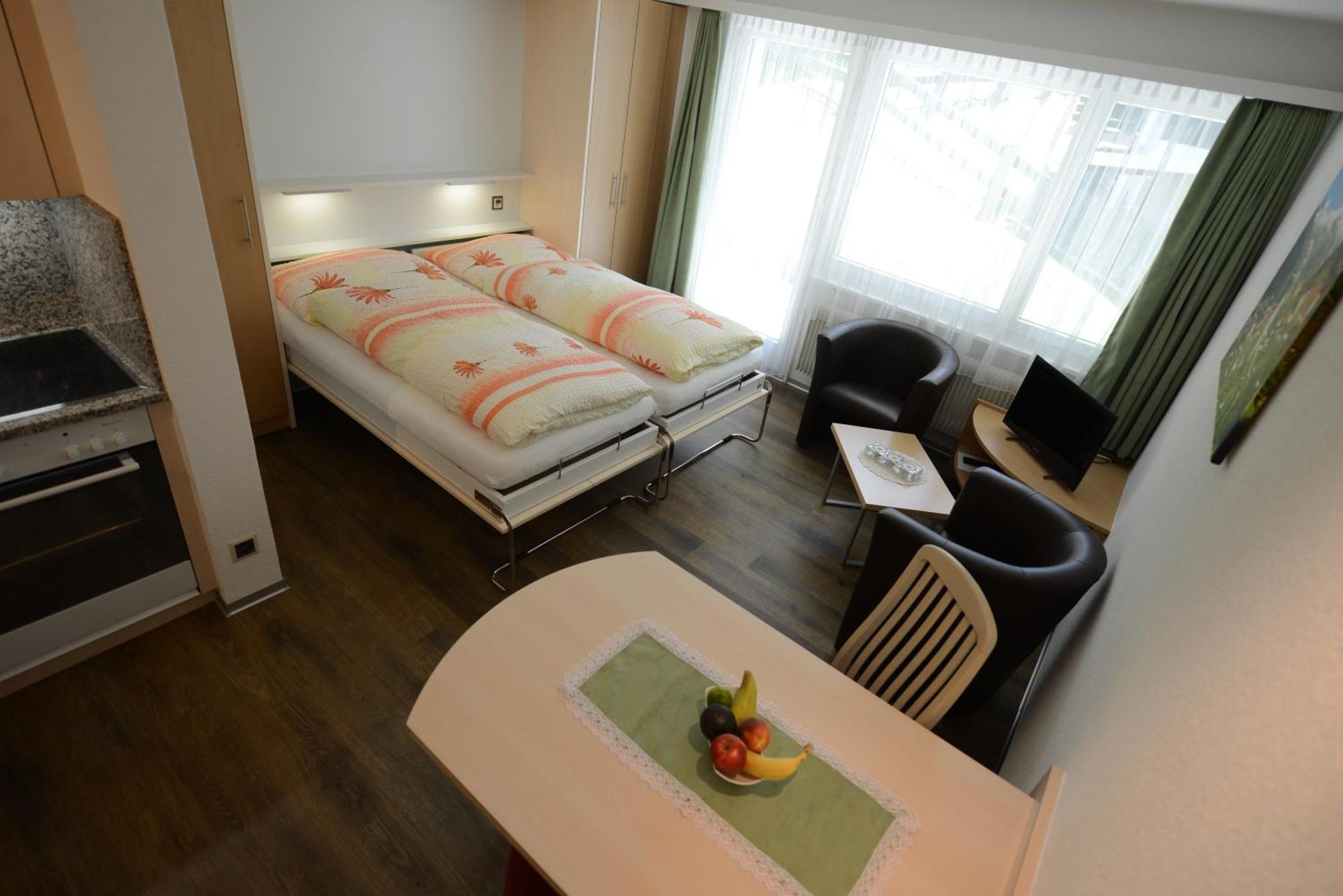 Haus Kandahar Saas-Fee Quarto foto
